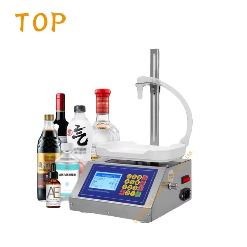CSY-3200 Semi-Automatic Laundry Detergent Gel Viscous Liquid Filling Machine Large Flow Diaphragm Pump Glass Packaging For Water
