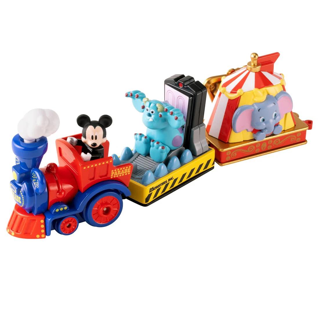 Tomica Sonho Tomica-Diecast Carro Brinquedo, Disney Parade, Dumbo, Mickey Mouse, Gato de Cheshire, Ursinho Pooh, Liga de Brinquedo, Veículo Motorizado, original