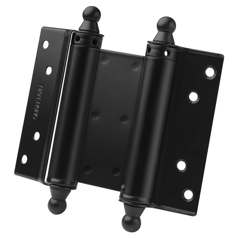 NEW Stainless Steel Free Door Hinges With Inner And Outer Double Opening Automatic Door Closing Thickened Spring Silent Hinges