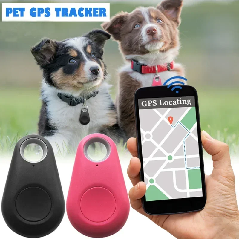 スマートドッグペットミニファッションBluetooth 4.0 GPSトラッカー紛失防止アラームタグワイヤレス子供バッグ財布キーファインダーロケーター