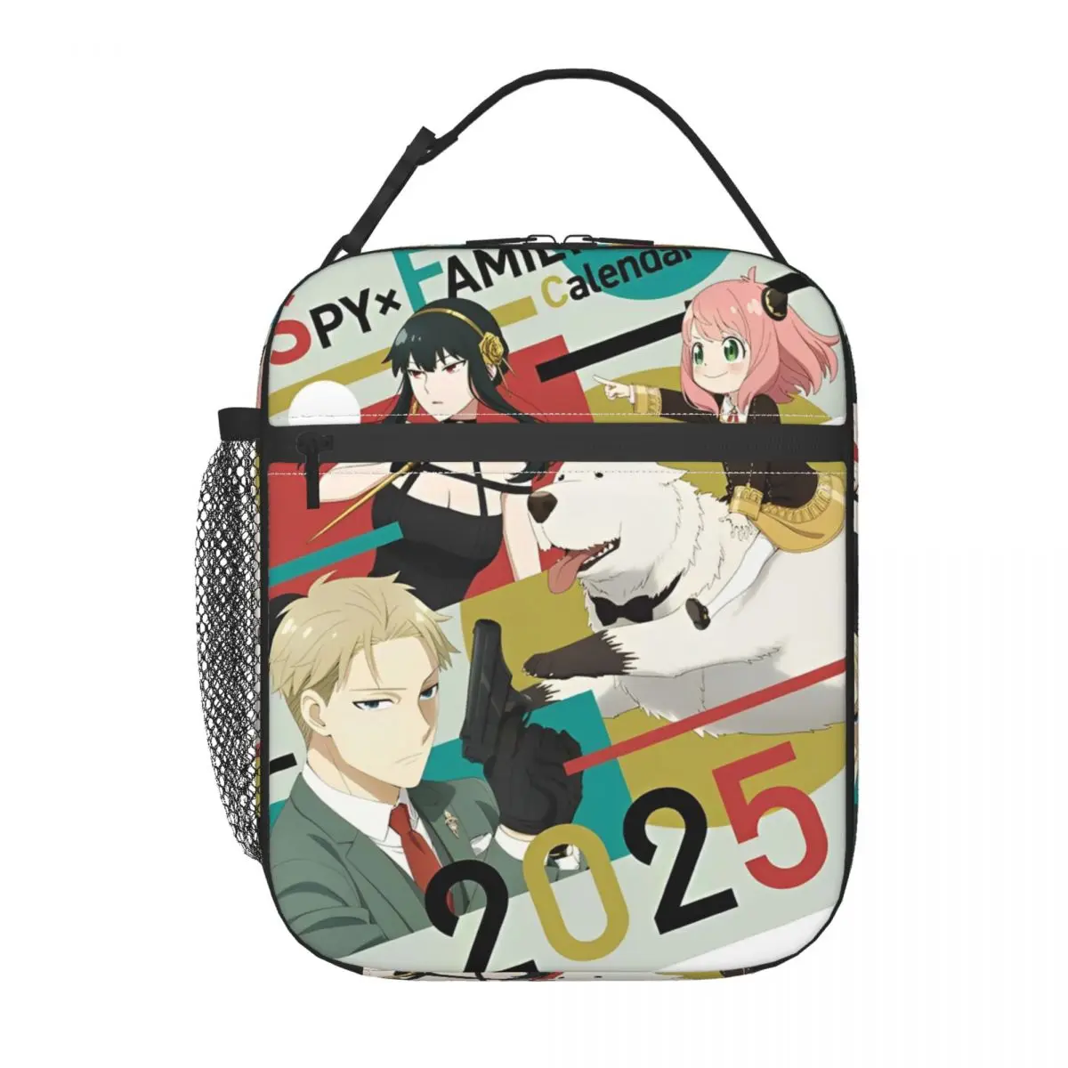 

Spys X Family Manga Insulated Lunch Bag Food Container Portable Thermal Cooler Lunch Boxes For School Office