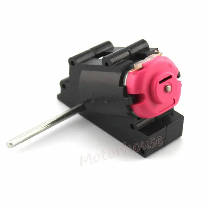 Dual Shaft Small Micro 130 Worm Gear Motor DC 3V 5V 6V 1300RPM DIY Remote Control Car Boat Tank Toy Model Car Engine