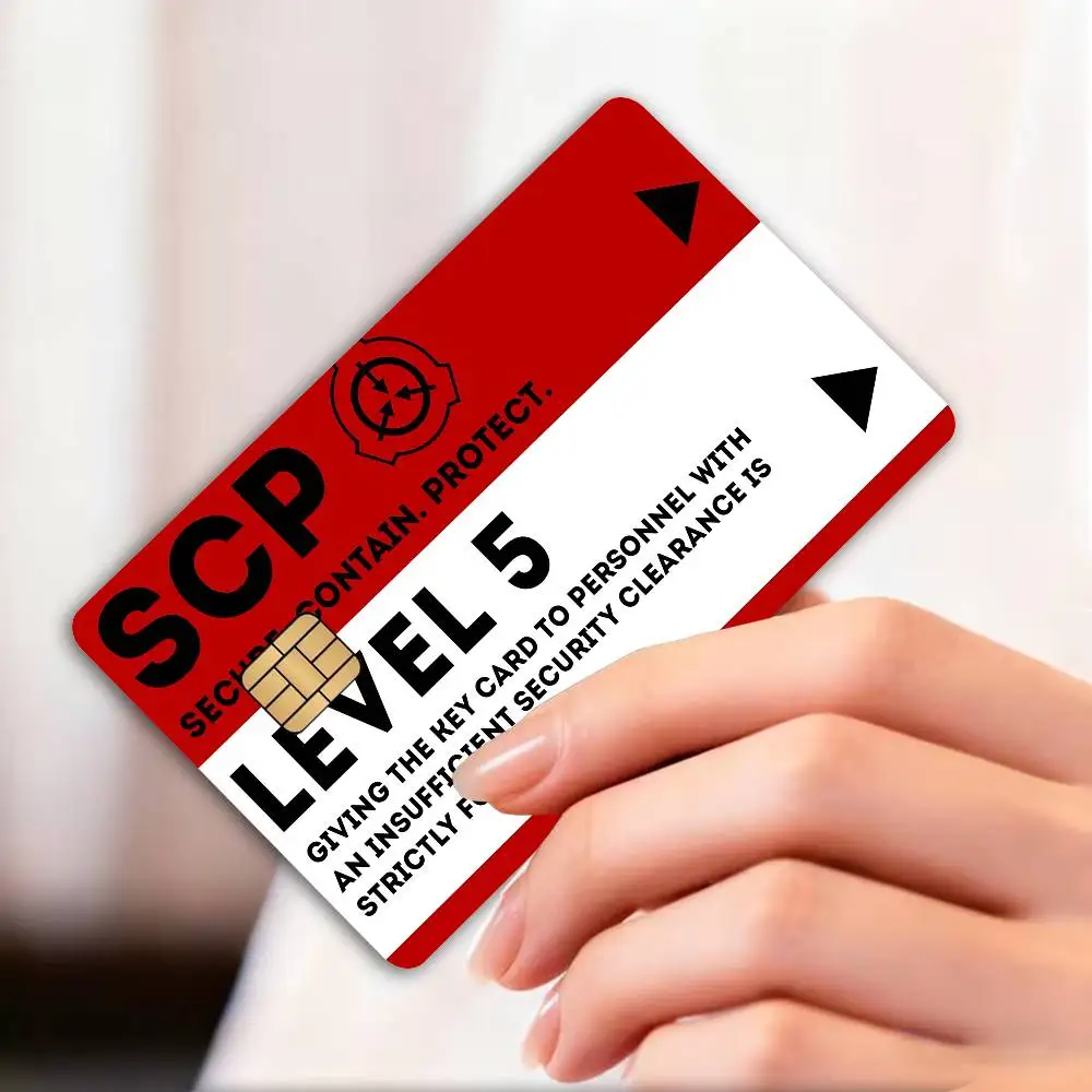 Popular Foundation Scp F-Foundation Game Anime Spend or Save Funny Shell On Off Ultra Thin No Fade Sticker Skin Cover Film
