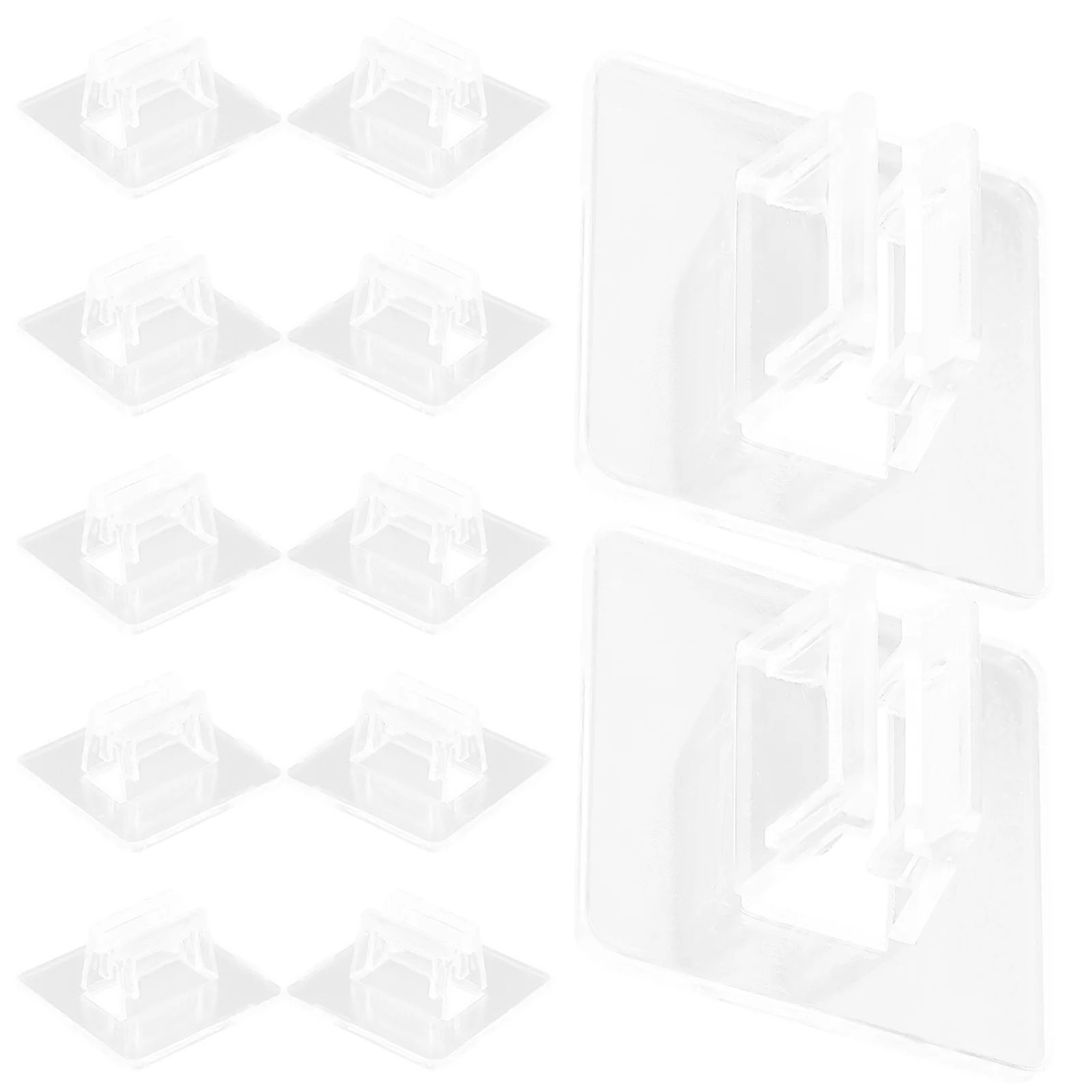 50 قطعة حامل بطاقة العمل حامل بلاستيكي قاعدة غير قابلة للانزلاق منظم مكتب مكتب مدمج عرض حامل بطاقة العمل #6