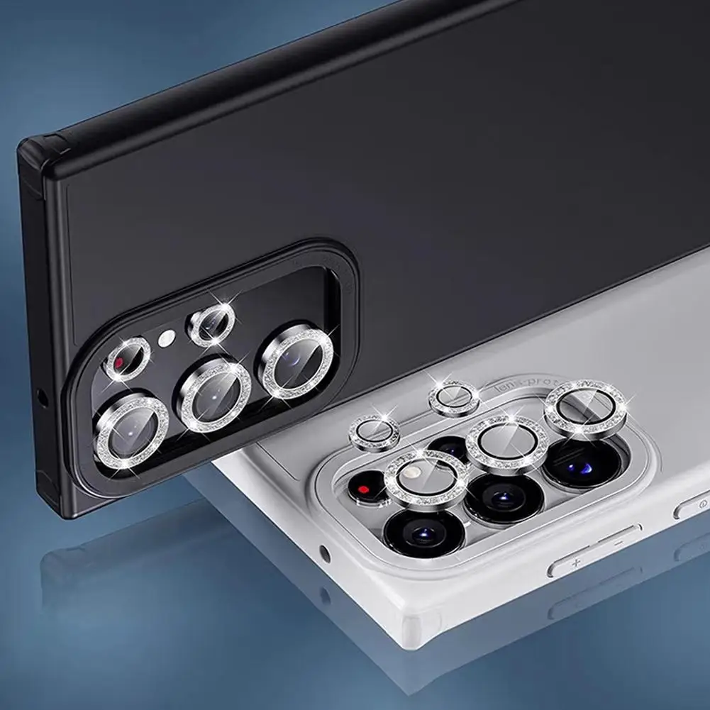  for Samsung S24 Ultra Lens Film Camera Lens Protector HD Tempered Glass Full Cover Metal Protector for Samsung S24 Ultra R6L8