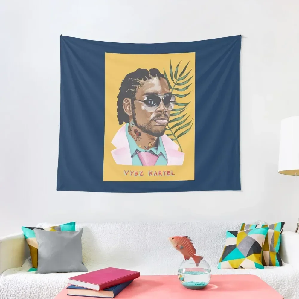 

Vybz Kartel. Jamaican Dancehall Hero Tapestry Decorations For Room Wallpaper Aesthetic Home Decor Room Decor Cute Tapestry