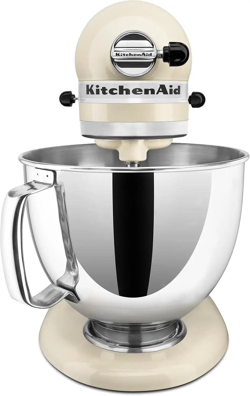 Artisan Series 5 Quart Tilt Head Stand Mixer with Pouring Shield KSM150PS, Almond Cream