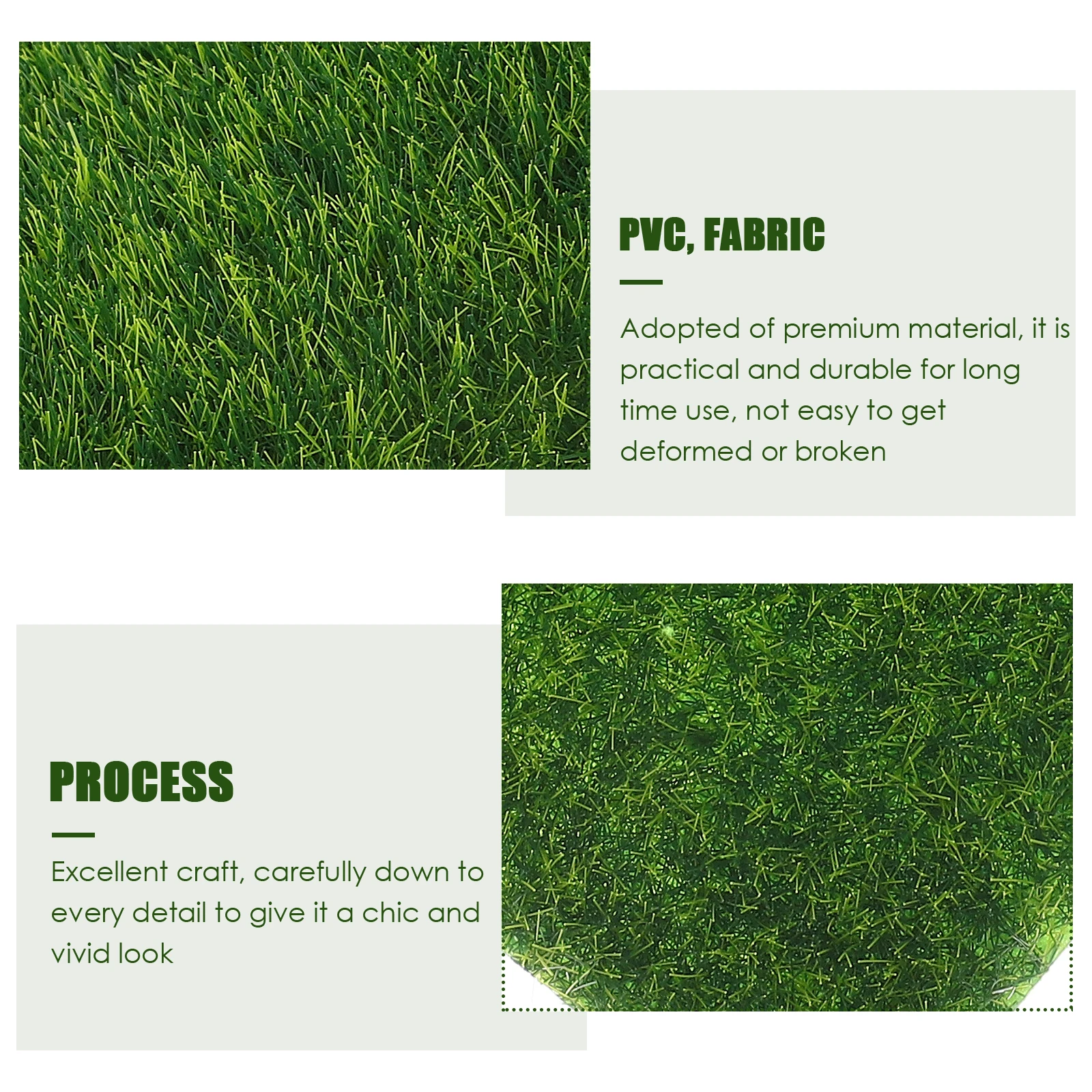 

5Pcs Artificial Moss Turf Micro Landscape Simulation Grass Square Fake Lawn Micro Scene Layout Prop Mini Garden Decoration DIY