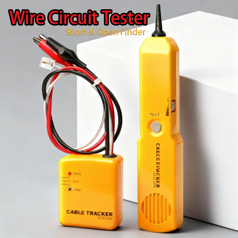 

Генератор тонов и комплект зондов для проводов, детектор проводов EM415PRO, тестер цепей для трассировки проводов, поиск сетевых телефонных линий