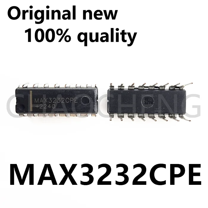 

(10 шт.) 100% новый оригинальный набор микросхем MAX3232CPE DIP-16