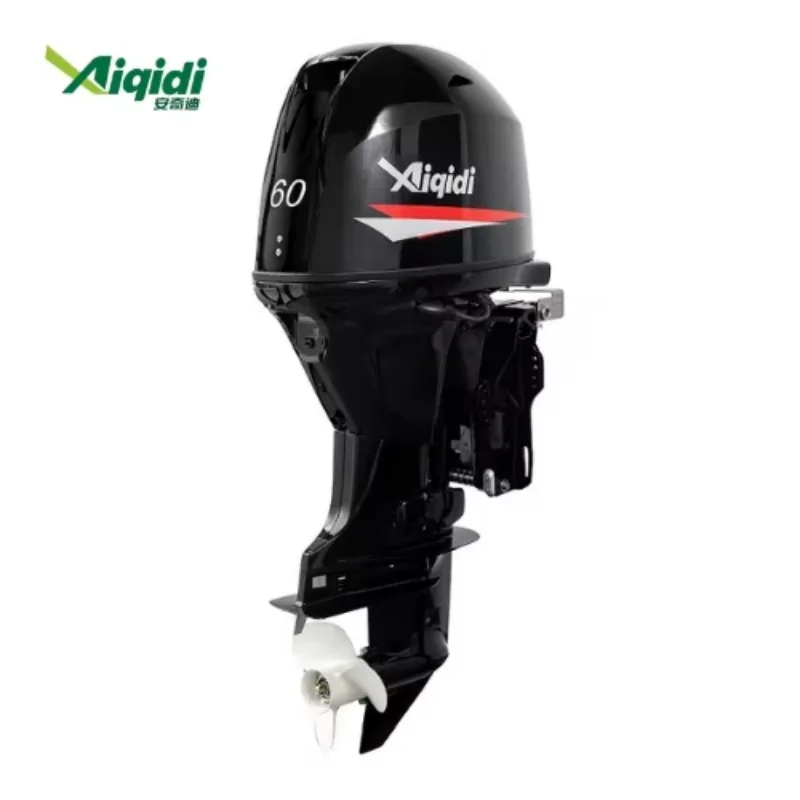 AIQIDI CE Standard Electric Start 50HP 60HP  Outboard Motor with Water Cooling System