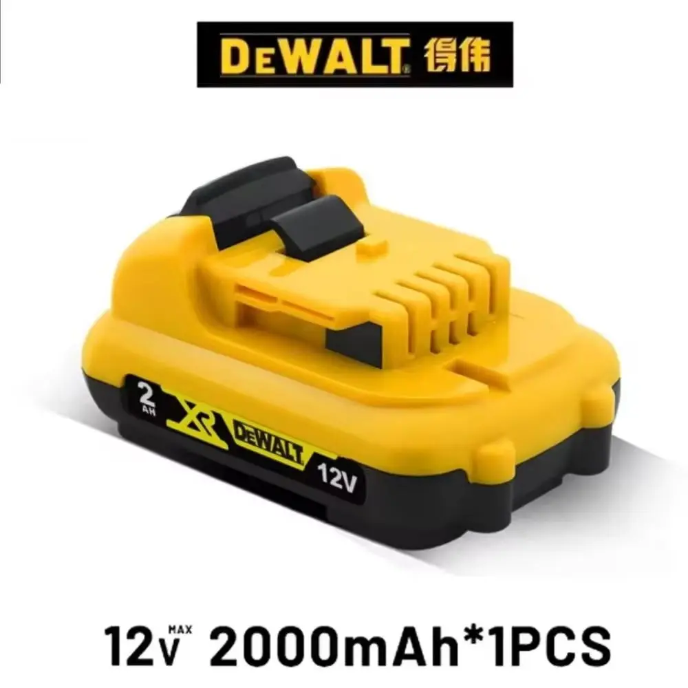 12V battery, 2.0Ah  DEWALT lithium-ion battery, dewalt ,DCB123, DCB125, DCB124, DCB122, DCD710 power tool battery