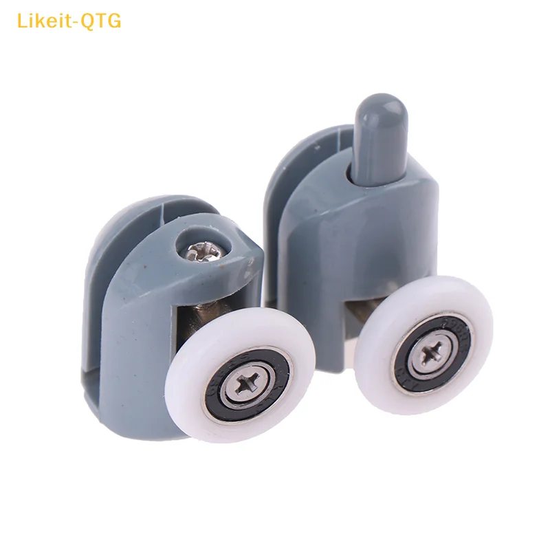 

NEW NEW 4pcs Shower Rooms Cabins Pulley Shower Room Roller Runners Wheels Pulleys New