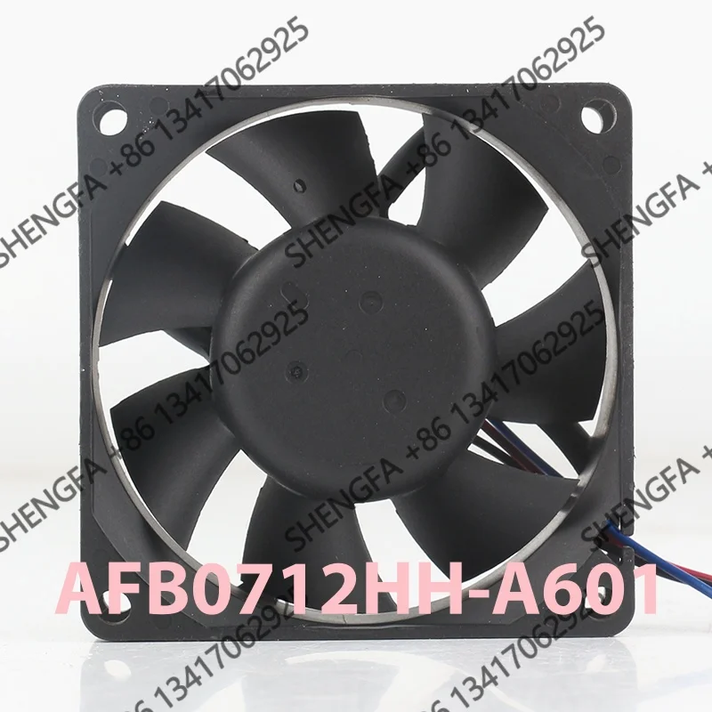 Chassis High air volume dual ball ultra-thin silent Delta 5V 24V 48V DC12V 0.40A AC EC 7025 70X70X25MM 7CM AFB0712HH cooling fan