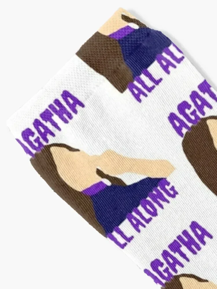 Agatha All Along Socks new year shoes christmas stocking Christmas Designer Man Socks Women's