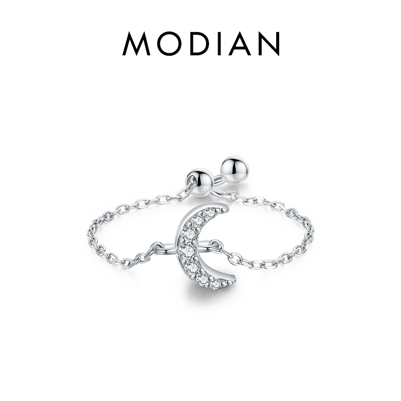 Women's 925 Sterling Silver Adjustable Heart Flower Link Ring