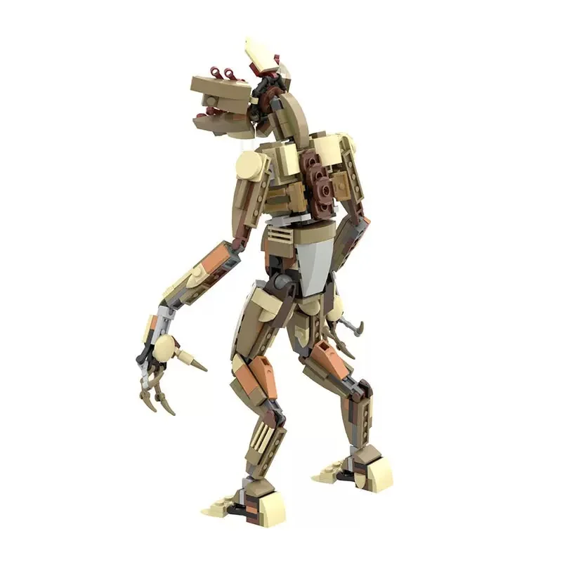 مجموعة مكعبات بناء نموذج وحش الأوركيد أشياء غريبة من طوب الديموجوركيد ألعاب ألغاز هدايا أعياد الميلاد وأعياد الميلاد للأطفال