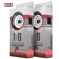 4pcs Short Course Truck Tires Tyre Wheel With 12mm Hex For 1/10 RC Car Slash Arrma Senton HuanQi 727 Vkar 10sc Hpi