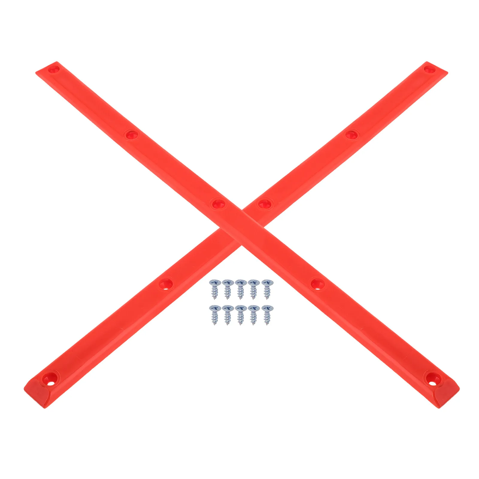 

1 Pair Rib Bones ABS Skateboard Rails Protective Longboard Bumper Guards Skateboard Shock Absorber Accessories