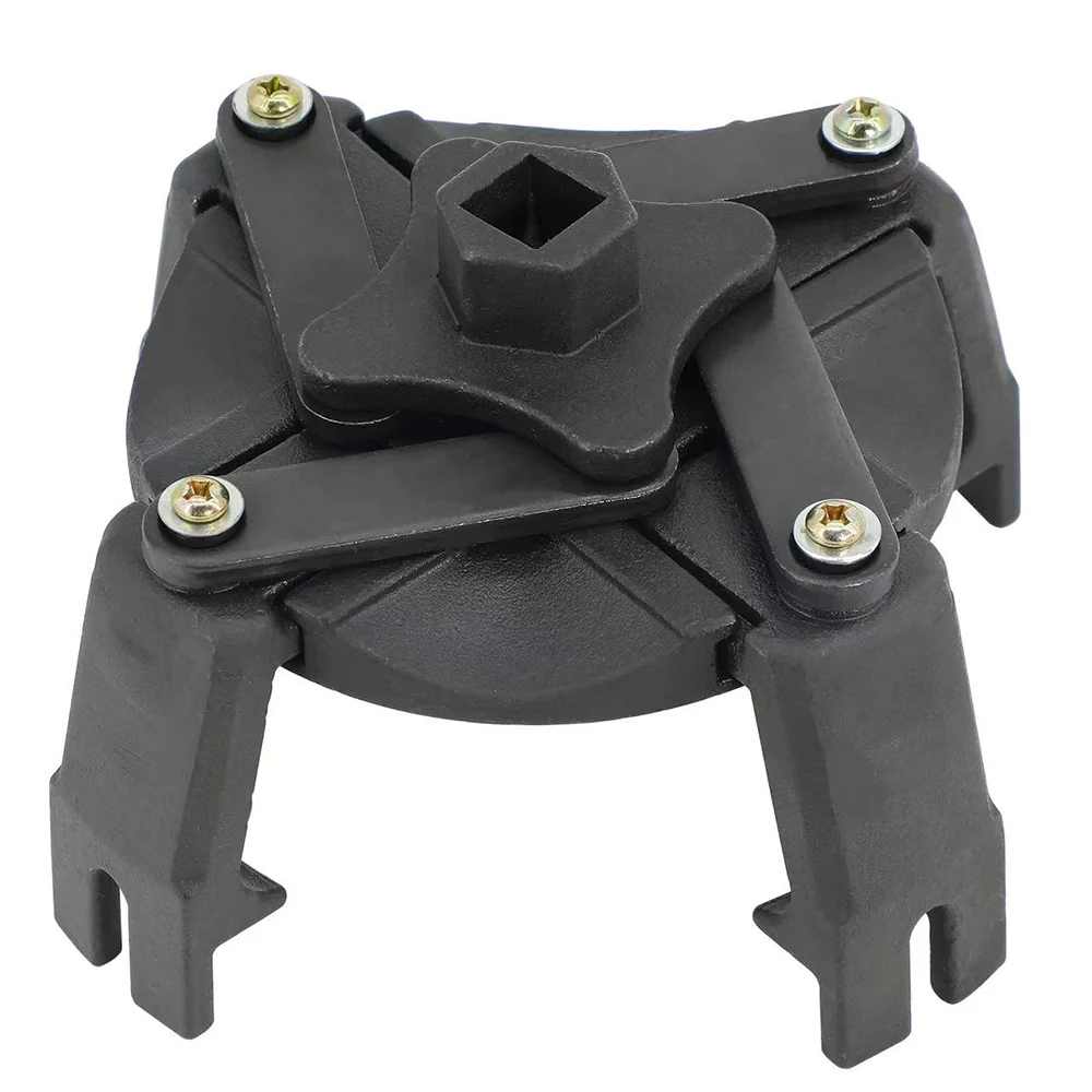 

Heavy-Duty 4-Jaw Automotive Fuel Tank Cap Removal Tool Universal Adjustable Fuel Tank Pump Disassembly Tool