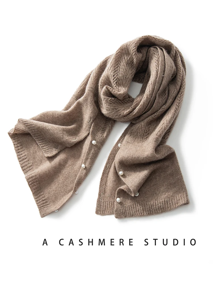 Autumn Winter High Quality Women\'s Cashmere Shawl Scarf 2022 Outdoor Fashion Warm Knitted Jacquard Female Wrap Scarves 150*60