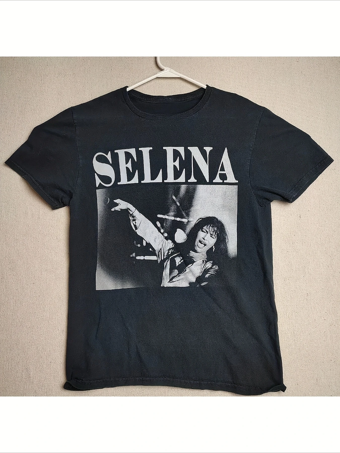 Selena Quintanilla TBirday HimShirt Comfortable and Casual Birthday HimShirt Men's Novelty T-shirt