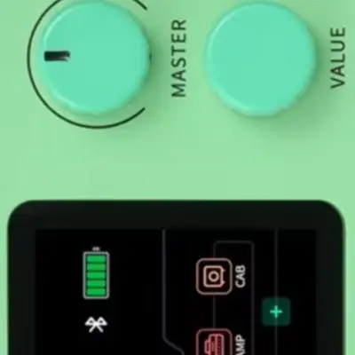 AME-100 AI Guitar Multi Effects Processor 147 Models 55 Amp Sims With For Usb-c For Looper Tuner Drum Machine For Electric