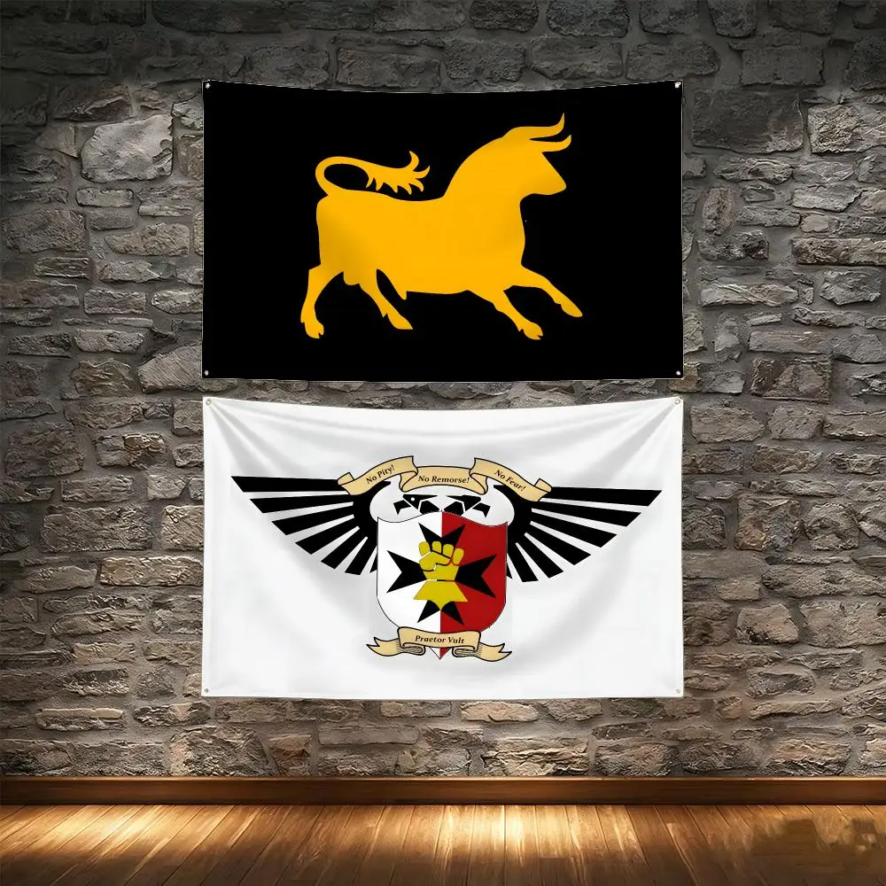 Retro Roman C-Caesars Legion Flags Tapestry Creative Pattern Photo Living Room Wall Art Party Outdoor Decor