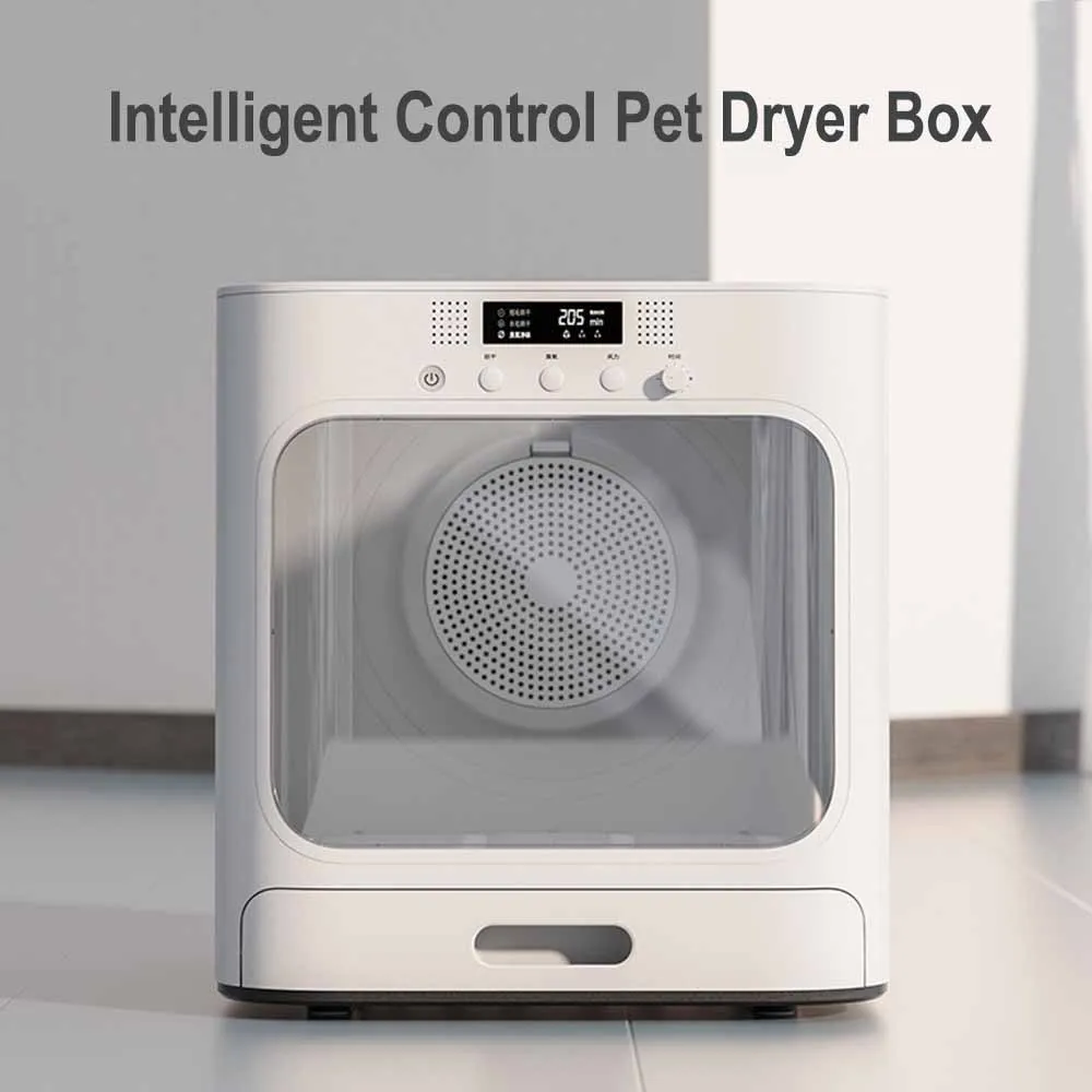 New Arrival Hoopet Intelligent Control Efficient Drying Pet Dog Cat Stand Grooming Dryer Box