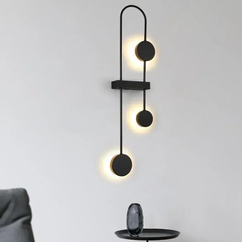 Modern LED Line Wall Lamp for Bedroom Living Dining Room Stairs Aisle Creative Wall Sconce Home Decor Lighting Fixture Luster