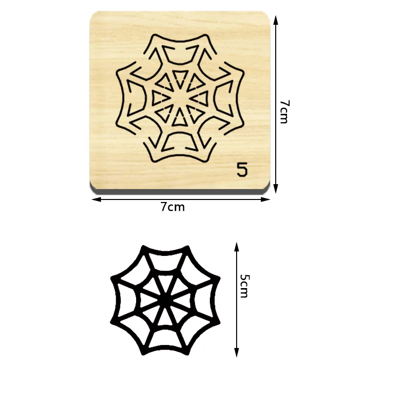 Halloween Decoration Spider Web Mold, Cutting Mold, Applicable to Most Machines, BY107