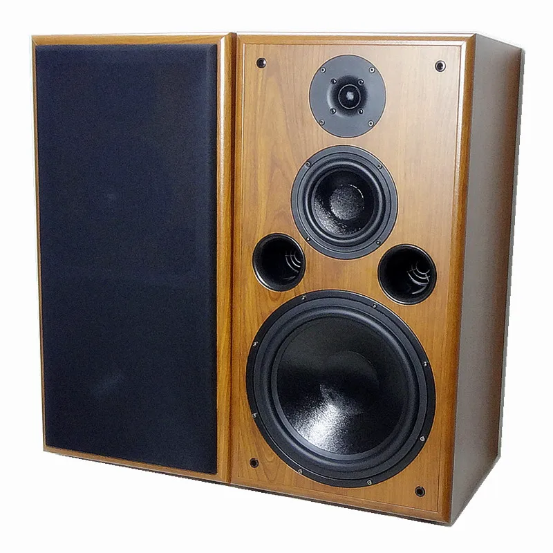 Der 10-Zoll-Drei-Wege-Lautsprecher 125 W 134 dB/mW Home HiFi Floor Passive Lautsprecher ist für Verstärker-Audio geeignet