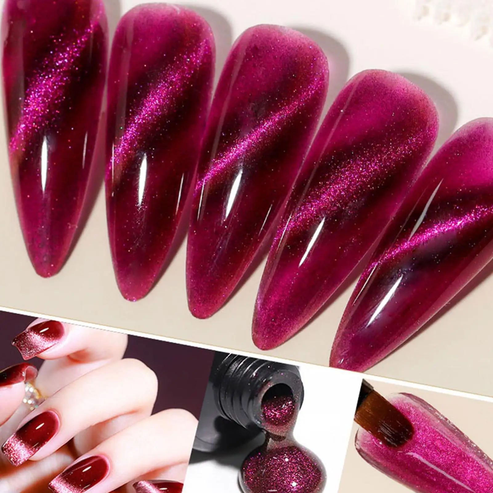 Gel per unghie Gel da costruzione per unghie 3 colori Glitter Rafforzamento Art Design Donne Professionisti Salone Estensione Smalto per manicure