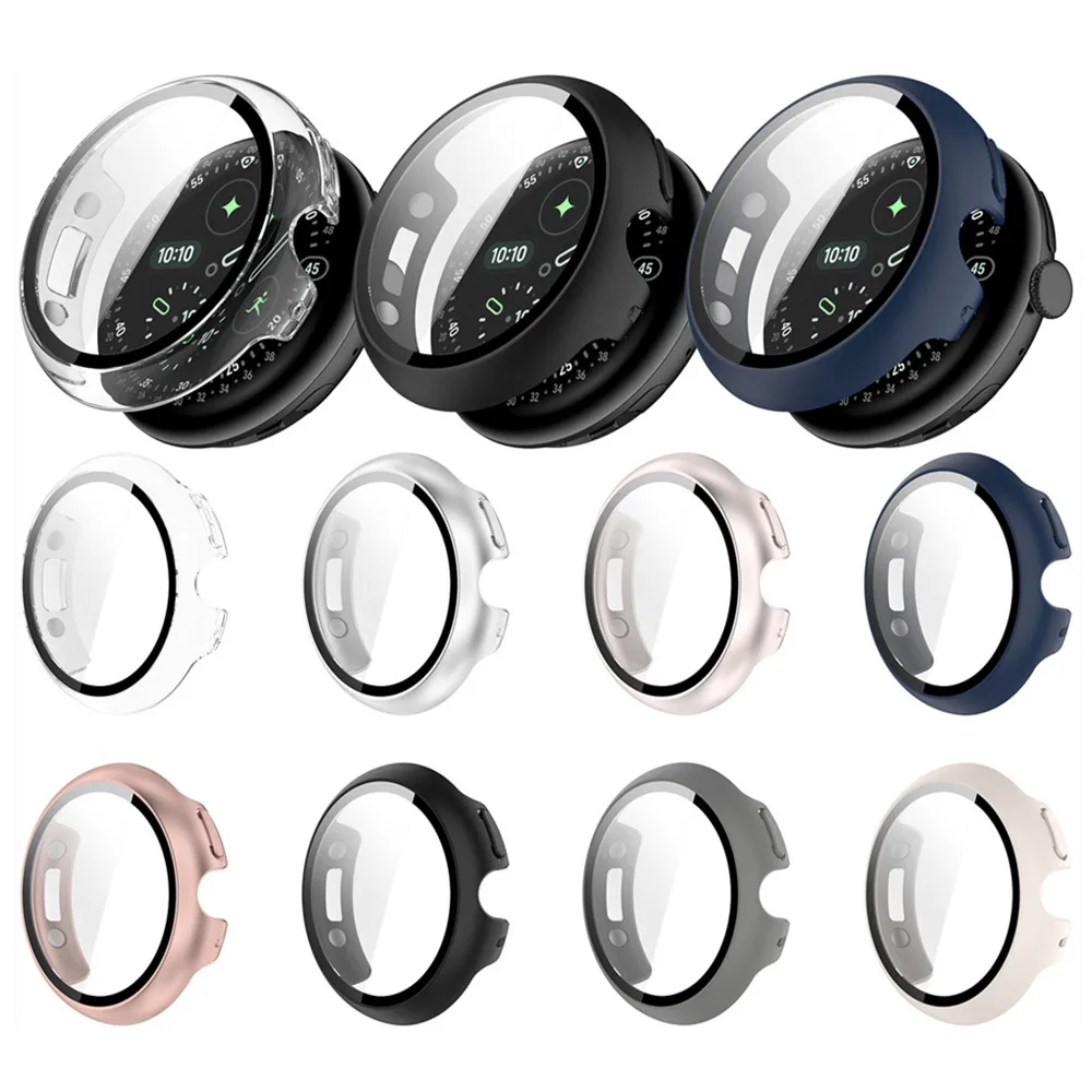 �y�Z�[�����zGoogle Pixel Watch 4 41mm 45mm �p PC �P�[�X �J�o�[�ƃX�N���[���v���e�N�^�[ ���i�� �X�����ی�A�N�Z�T���[