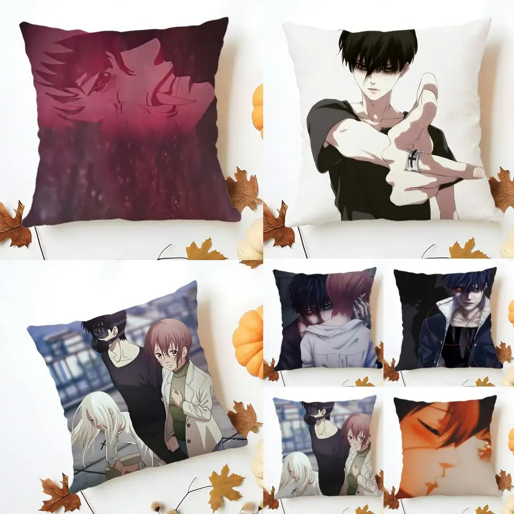 D-DEVILS LINE Cushion Cover Washable Linen Pillowcase Soft  for Sofa Bed Cozy Home Room Decor
