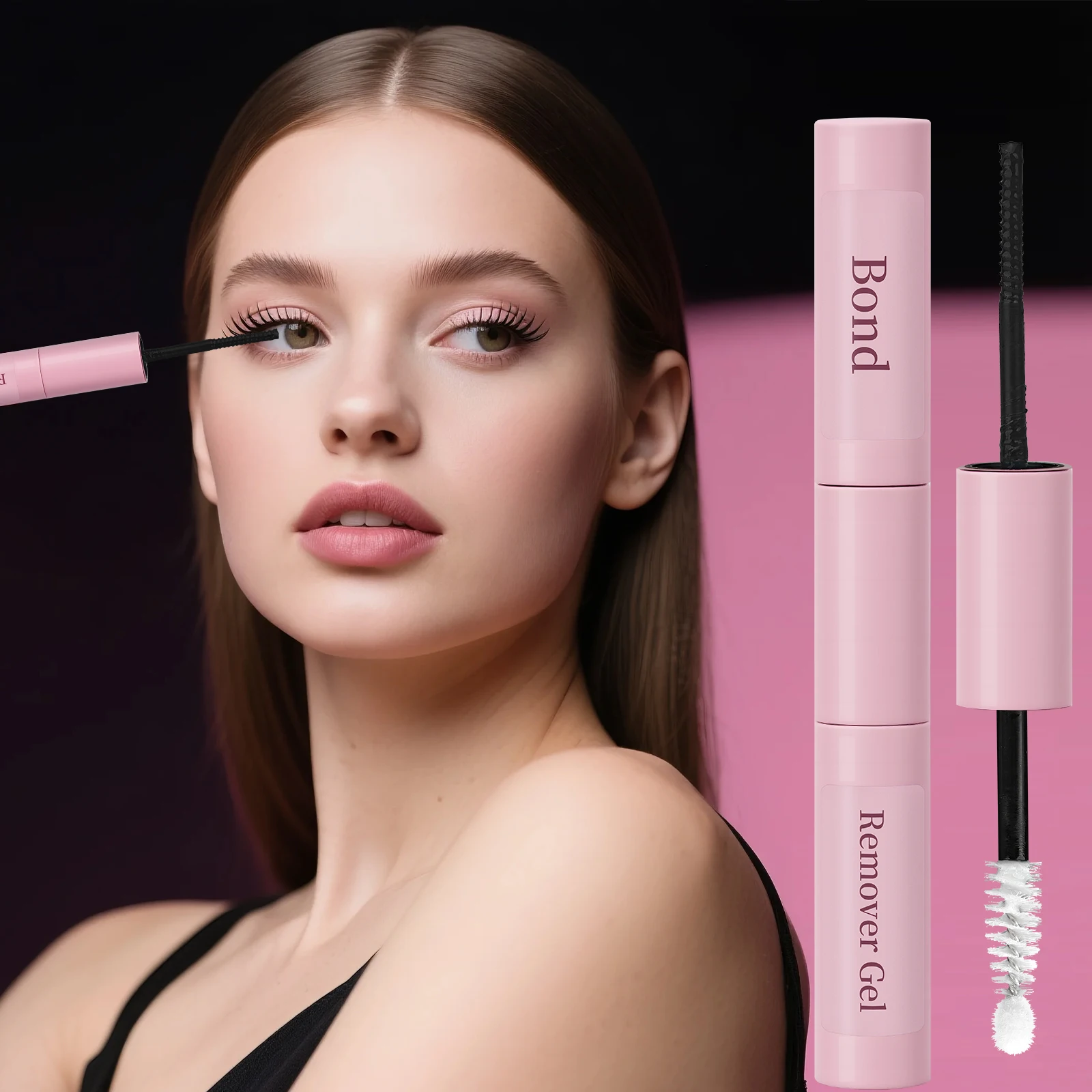 Iconsign Gel 2 in 1 per legare e rimuovere le ciglia, senza residui e non irritante, efficace di lunga durata, facile da trasportare e utilizzare per le donne