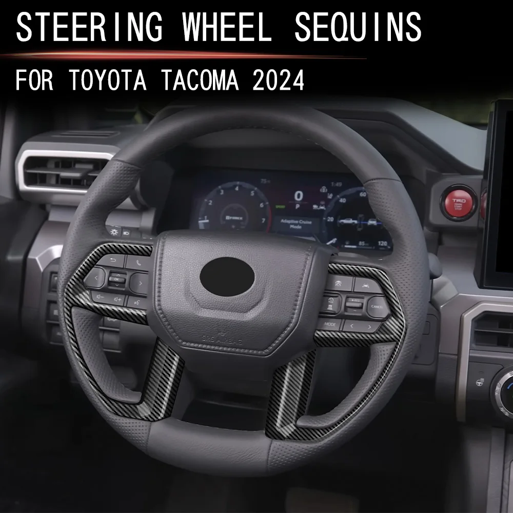 

Suitable for 24 Toyota TACOMA Steering wheel sequins , dedicated to this car