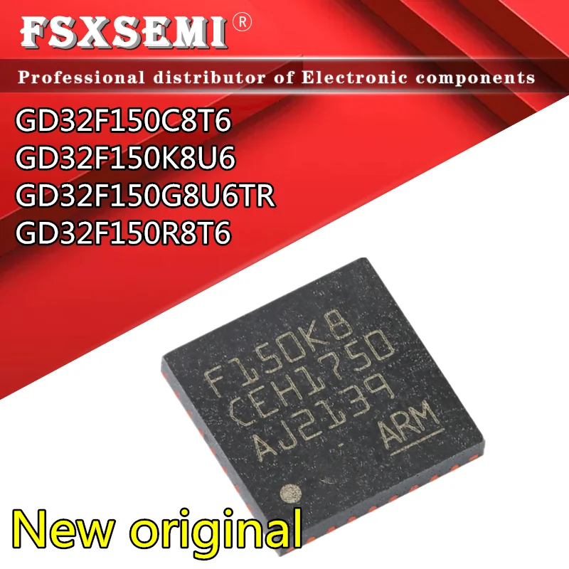 

10pcs New GD32F150C8T6 GD32F150K8U6 F150K8 GD32F150G8U6TR F150G8 GD32F150R8T6 Microcontroller chip