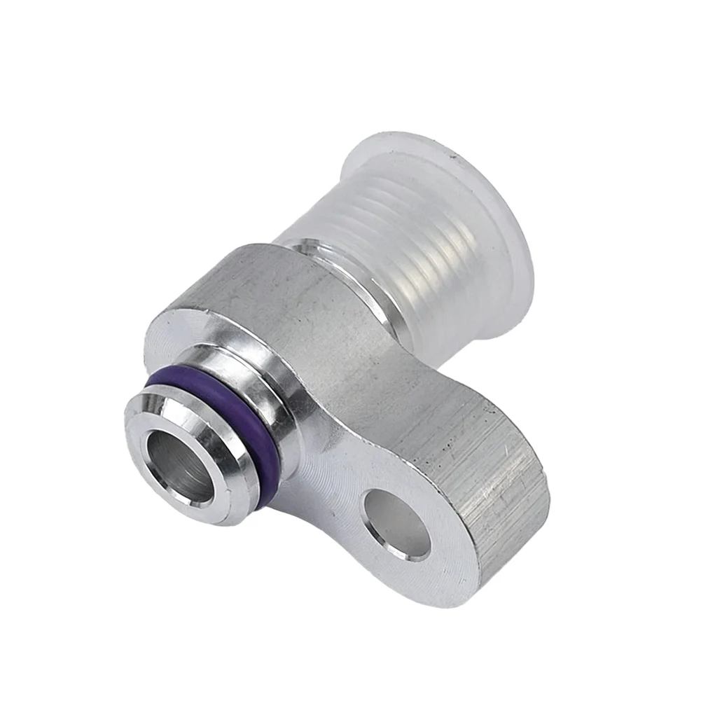 AC Manifold Adapter Fitting Set 3Pcs for Converting Standard Gauge Sets to External Thread AC Compressor Ports