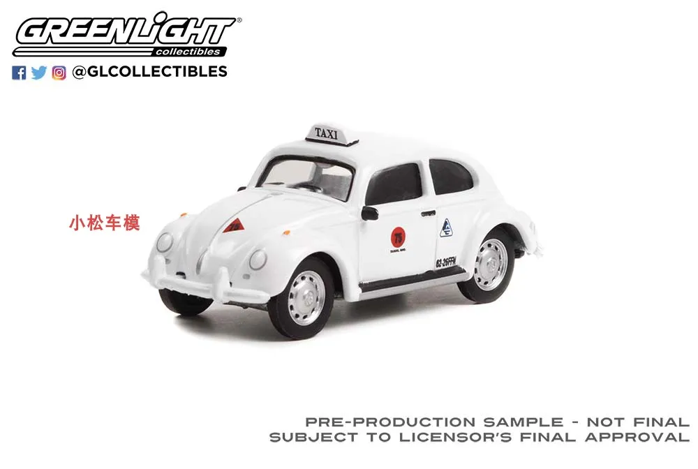 1:64 Volkswagen Beetle Taxi - Mexico Taxco Advanced Model Samochodu Kolekcjonerski