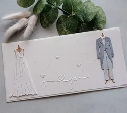 Craft metal cutting dies cut die mold Wedding dress Scrapbook paper craft knife mould blade punch stencils dies