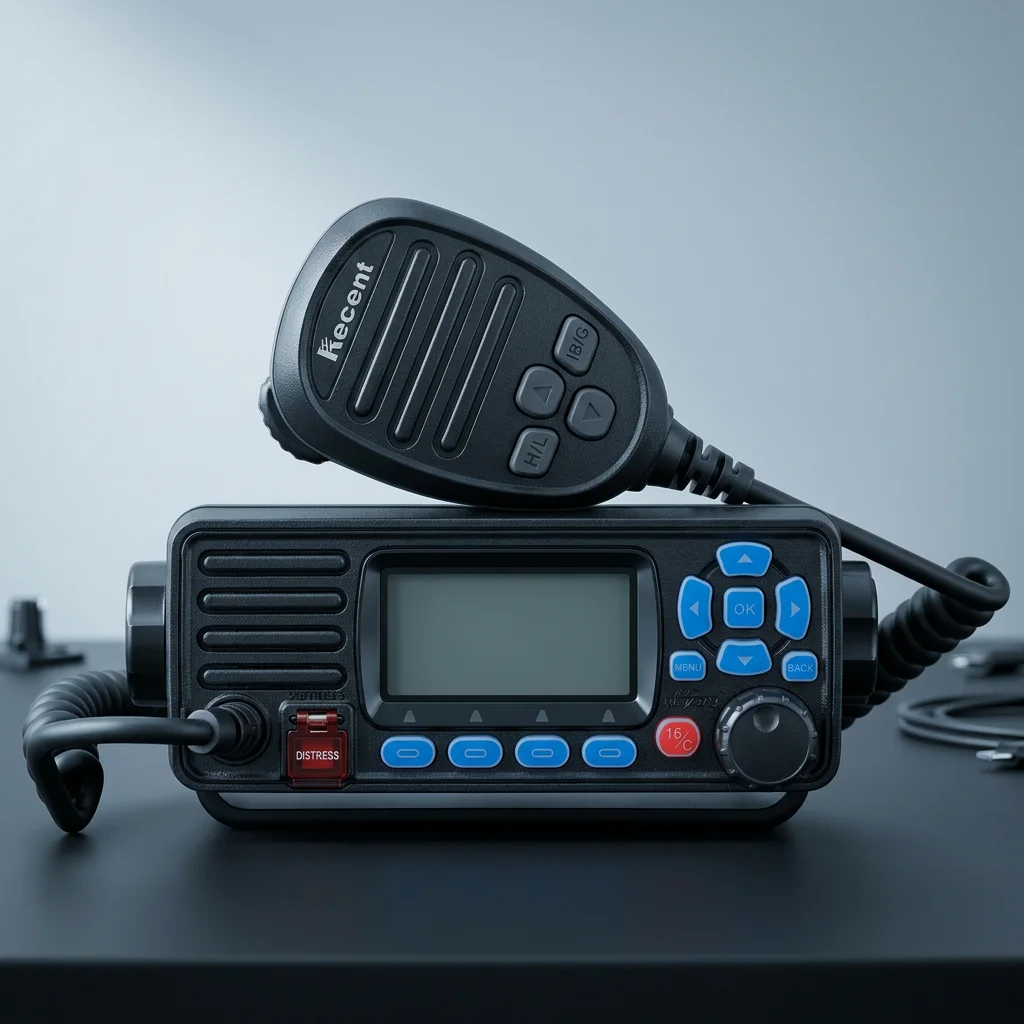 Wholesale RS-509MG IPX7 Waterproof VHF Fixed Marine Handheld Radio External GPS Receiver 25W 50km Range FCC Certified