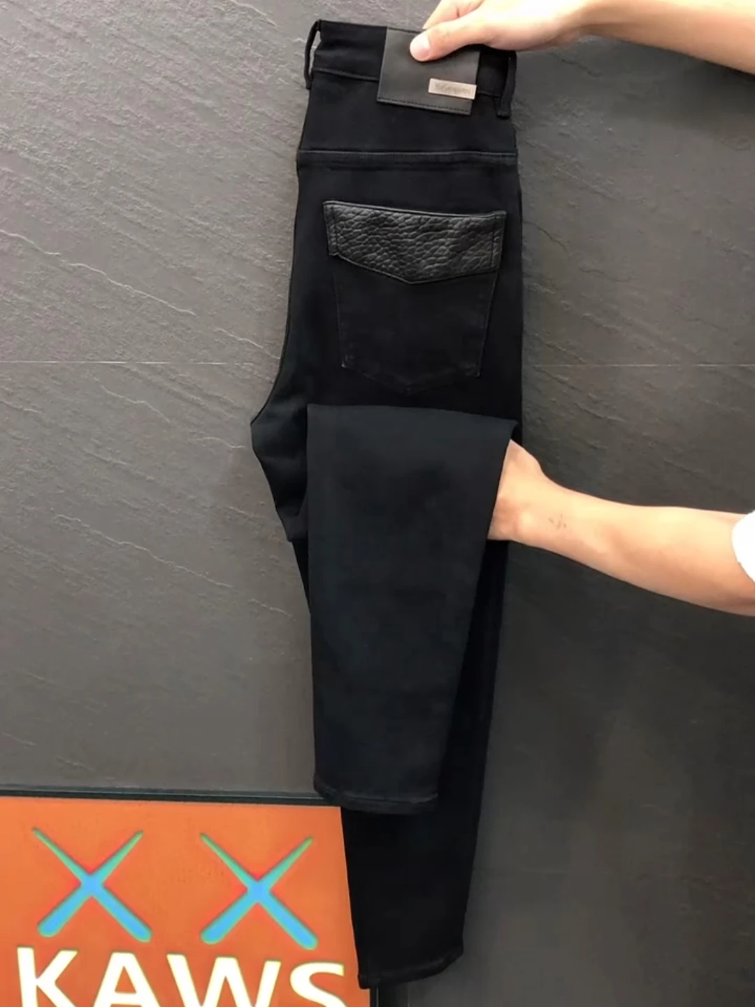 

Fashionable Trendy Men's Jeans Premium Feel Autumn Winter New Arrival Comfortable All-Match Stylish Slim Fit High Waist Zipper