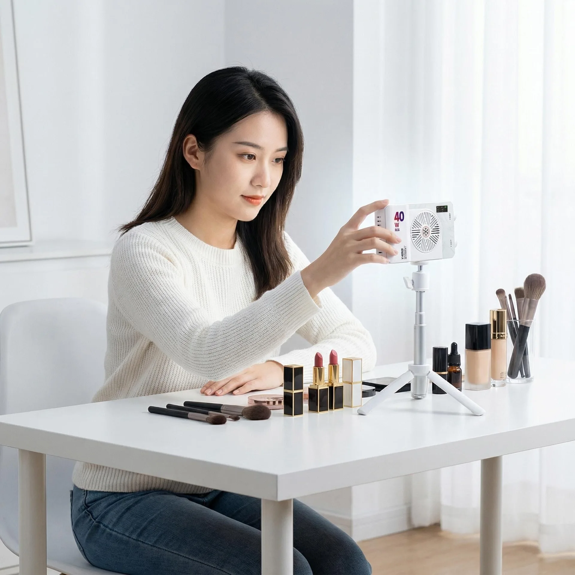 40W RGB Pocket Fill Light Live - Makeup Photography Lighting ulasan dan harga