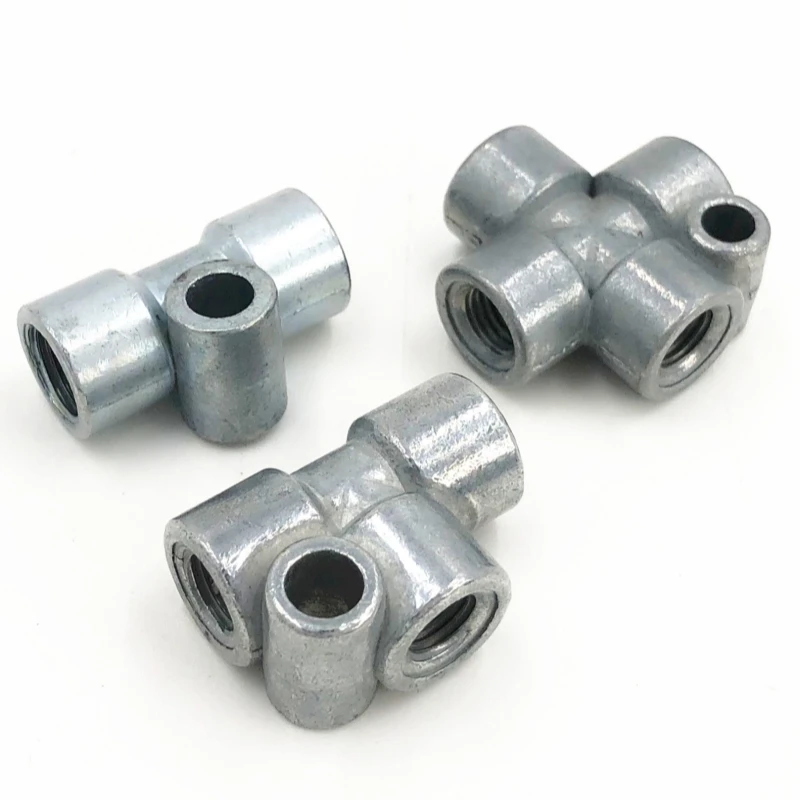 2 Way/3 Way/4 Way Junction Block 4T-8-8L+PA+PB/3T-8-8L Oil Distributor/Separator Valve/Divider For CNC Machine Zinc Alloy