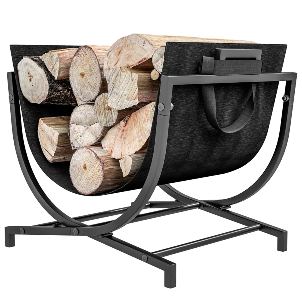 Outdoor Furniture Firewood Rack Heavy Duty Wood Storage Holder