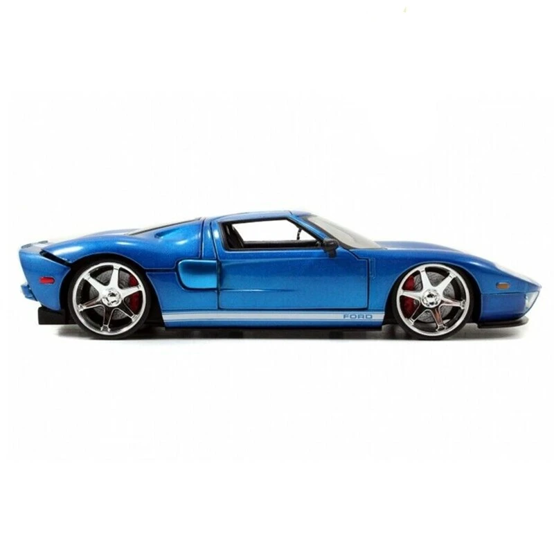 1:24 Ford GT Alloy Sports Car Model High Simulation Diecasts Metal Toy Racing Vehicles Car Model Collection Childrens Toys Gifts