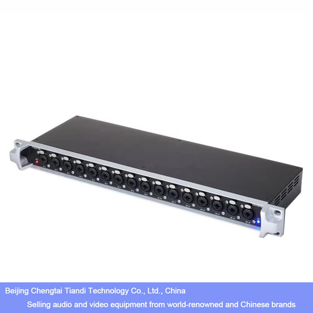 Midas DN4816-I StageConnect Interface With 16 Analogue Inputs  Ultranet Connectivity Stagebox iQ Series Box