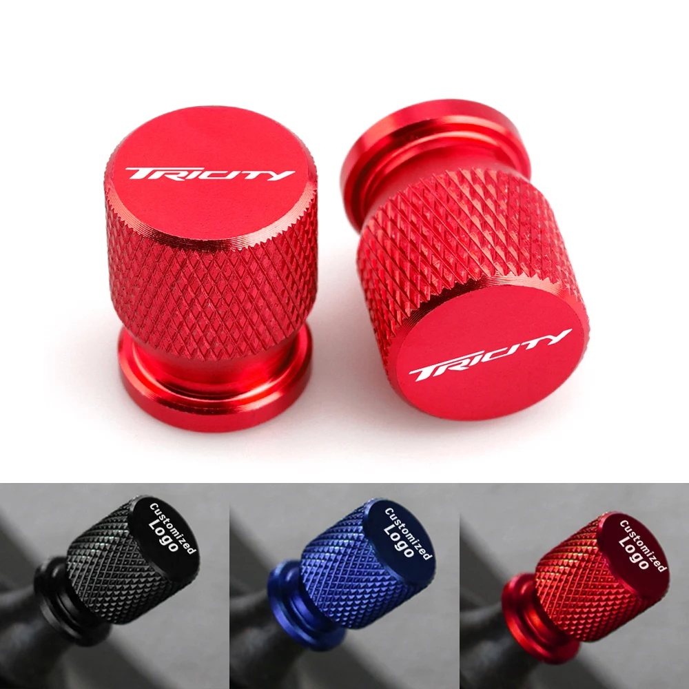 For Yamaha Tricity 125 300 Tricity125 Tricity300 Universal Wheel Tire Valve Caps Stem Cover Plug Motorcycle Accessories 2023 New