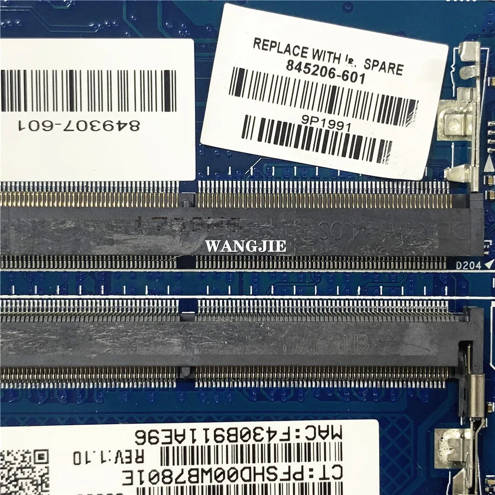 845206-001 845206-601 ل HP 340 348 G3 الكمبيوتر المحمول اللوحة الأم 6050A2811101 UMA W i7-6500U وحدة المعالجة المركزية 100% تم اختبارها بالكامل